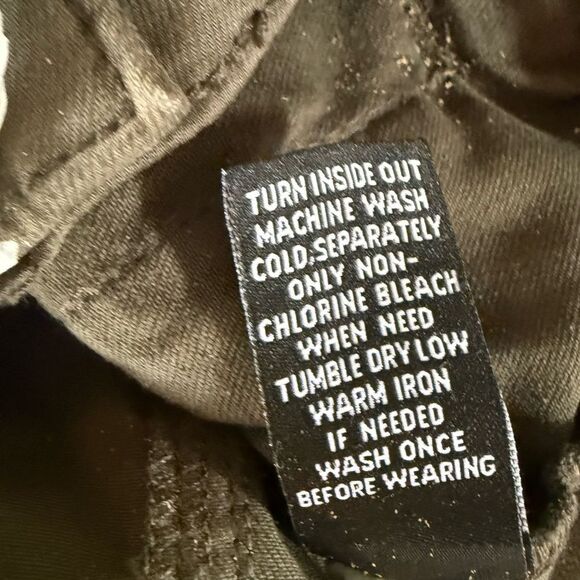 PROSPERITY Jolene Stretch Denim Jacket Olive Medium NWT STITCH FIX - Picture 7 of 8